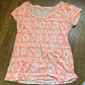 J.CREW t-shirt summer. Bright and neon.